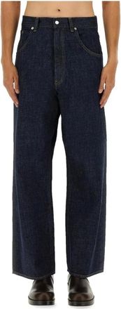 Sunflower Wide Leg Denim Jeans - Heren - Loose Fit Jeans - Blauw - W30 L32 - Denim - Jeans