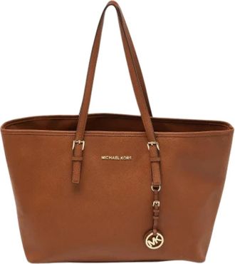Michael Kors Pre-owned Leather totes - Dames - Vintage Shopper - Bruin - ONE Size - Vintage