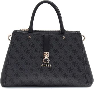 Guess Coal Logo Schoudertas Zamira Hobo - Dames - Handtassen - Zwart - ONE Size - Tassen