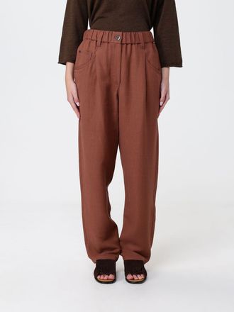 Brunello Cucinelli Pantaloni slim fit in misto lino