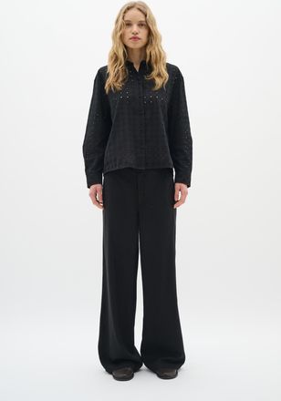 Inwear Casual broek Classic fit Blac