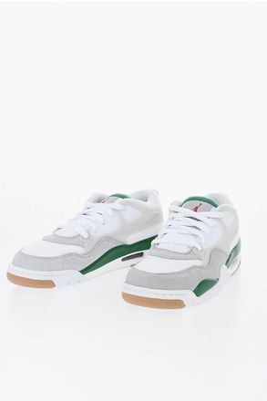 Nike FLIGHT Suede Sneakers AIR JORDAN 4 with Contrast Details size 39,5