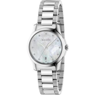 Gucci Accessoires, Dames, Grijs, ONE Size, Ya 126542 Horloge