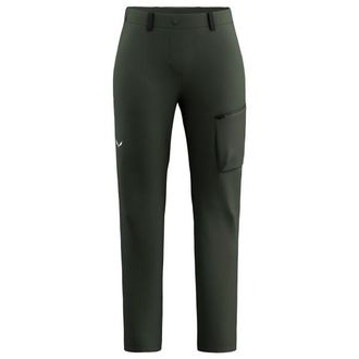 Salewa Puez Hemp/DST Pant Trekkinghose f&uuml;r Damen | schwarz/oliv