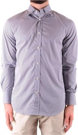 Dsquared2 Long Sleeve Gingham Dress Shirt - Heren - Casual Overhemden - Veelkleurig - S - Katoen - Overhemden