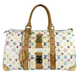 Louis Vuitton Pre-owned Vintage Handtas - Dames - Pre-owned - Wit - Maat: ONE Size