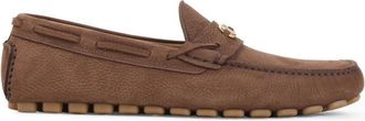 Valentino Garavani Driver Fastaway Moccasins - Heren - Bootschoenen - Bruin - 39 EU - Leer - Schoenen