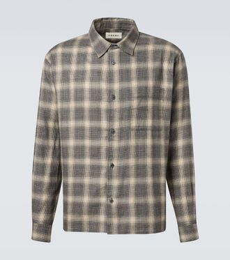 Frame Denim Plaid cotton shirt