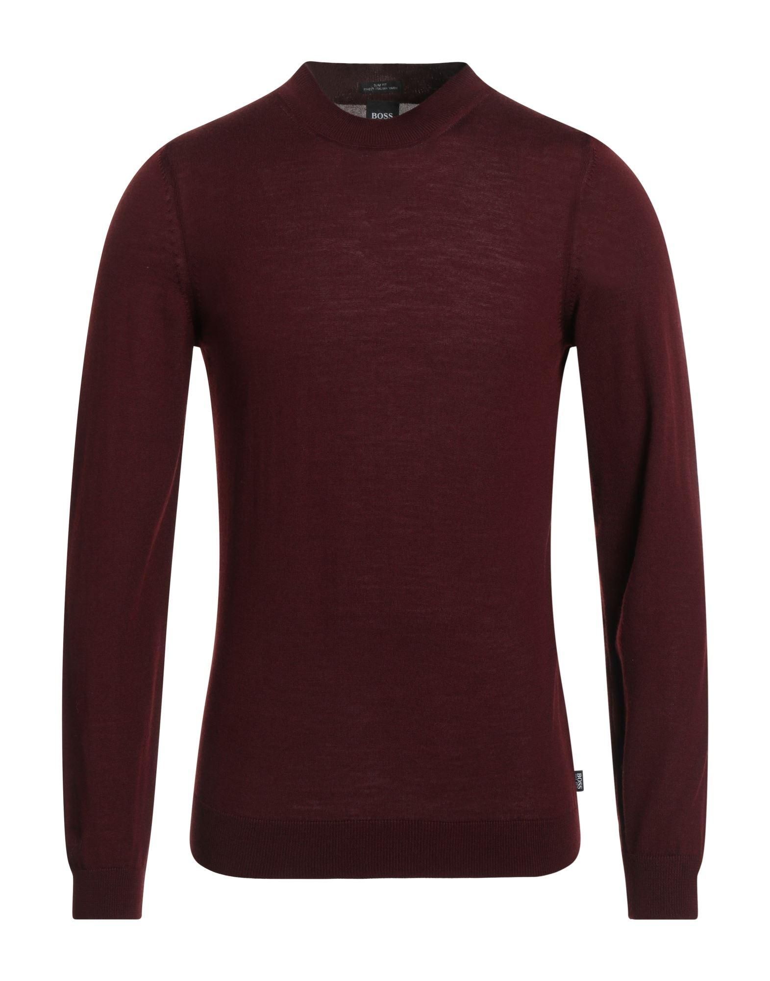 Hugo boss jumper red best sale