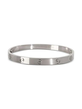 Cartier Bracciale Love in oro bianco - Argento