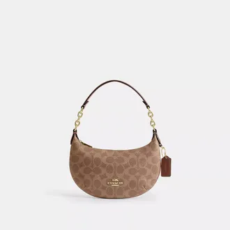 Coach Mini Payton Bag In Signature Canvas