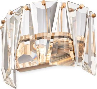 Maytoni Kristall Wandlampe Puntes Gold