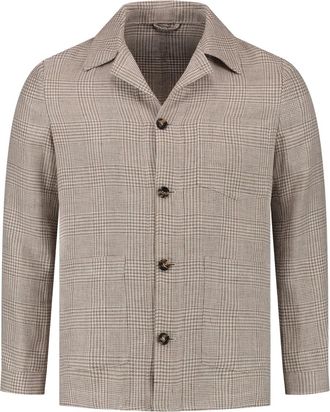 Borrelli Napoli Blazer con motivo pied-de-poule - Toni neutri