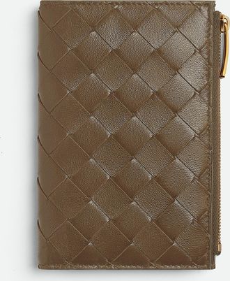 Bottega Veneta Portafoglio Intrecciato Bi-fold Medio - Bottega Veneta