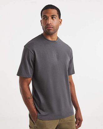 HUGO BOSS Relax Fit Centre Logo T-Shirt