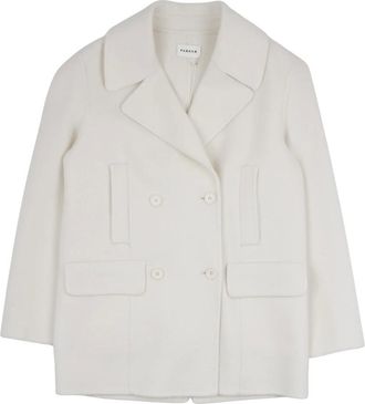 P.A.R.O.S.H. Blazers, female, White, Size: S Leather Jackets