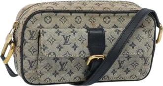 Louis Vuitton Pre-owned Cross Body Bags, female, Blue, Size: ONE SIZE Pre-owned Canvas Cross Body Bag