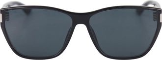 Saint Laurent Sunglasses, unisex, Black, Size: 63 MM Cat Eye Sunglasses in Black