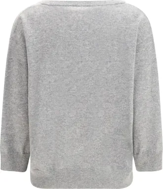Extreme Cashmere Womens N&deg;491 V-Neck Cashmere Sweater Goat Kashmir-Capra Hircus Kashmir/capra