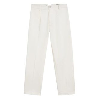 Pence 1979 Chinos, male, White, Size: W32 Liam Chinos