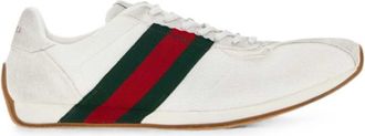 Gucci White Stripes Collection Sneakers
