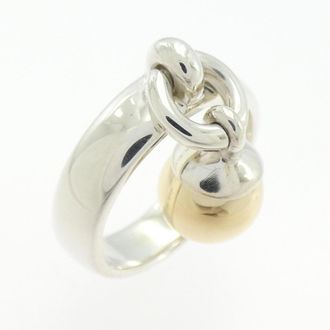 Tiffany & Co. Yellow Gold (18K) Silver 925 Band Ring (Pre-Owned)