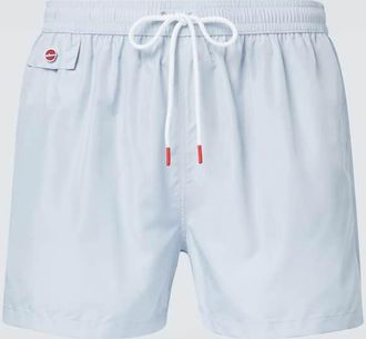 Kiton Logo swim trunks