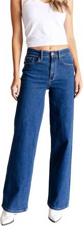 Judy Blue High Rise Vintage Wide Leg Jeans In Blue