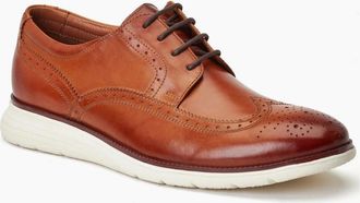 base Mens Flight Mens Brogues - Brown - Size: 12