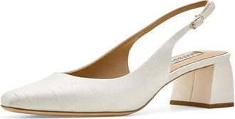 Badgley Mischka Oaklee Womens Shoes Ivory : 6.5 M