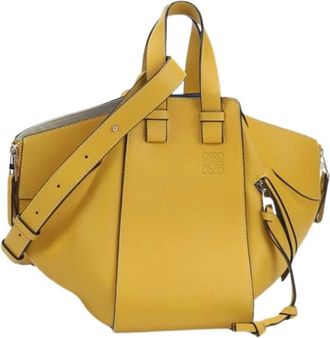 Loewe Pre-owned Handbag - Dames - Vintage Handtas - Geel - ONE Size - Leer - Vintage