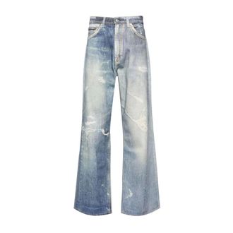 Our Legacy Jeans, Heren, Blauw, W36, Katoen, Third Cut Jeans