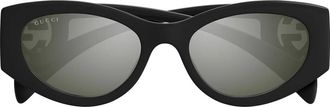 Gucci Sunglasses Gg1691 S 001 Black/Grey Mirror Unisex