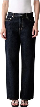 Ganni Jeans, Dames, Blauw, W30 L33, Katoen, Izey Jeans