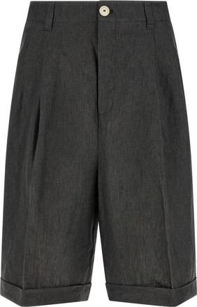 Jacquemus Pastro Shorts - Heren - Korte Broeken - Grijs - M - Katoen - Korte Broeken
