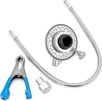 OEM Medidor De Torsi&oacute;n Angular De 1/2 Con Brazo Magn&eacute;tico Y Brazo De Garra, Llave Dinamom&eacute;trica De Brazo Con Clip
