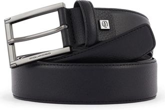 Piquadro Modus Riem - Heren - Riemen - Zwart - ONE Size - Katoen - Accessoires