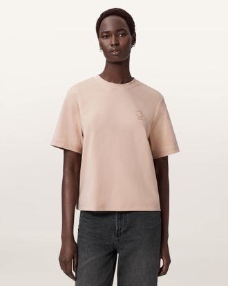 AllSaints Cotton Lisa Cotton Crew Neck T-Shirt, Size: S