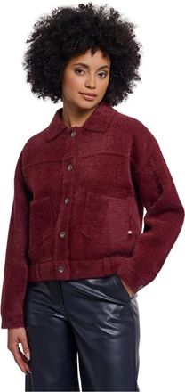 Rino&Pelle Dames, Jassen, Rood, Maat: XL Viscose