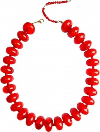 Gemelli The Newport Necklace In Red