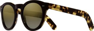 Cutler and Gross Gold Flash Round Unisex Sunglasses CGSN0734V2 001 47