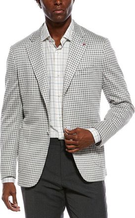 Isaia Capri Silk-Blend Sport Jacket