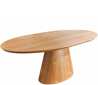 Global Interiors Ausziehbarer Design Esstisch Uniquo 160-200 x 100 cm, Eiche Natural