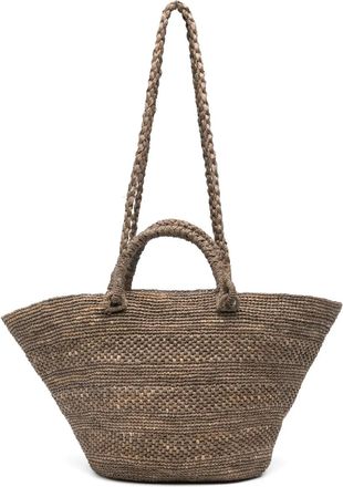 Ibeliv Borsa tote Noumena - Marrone
