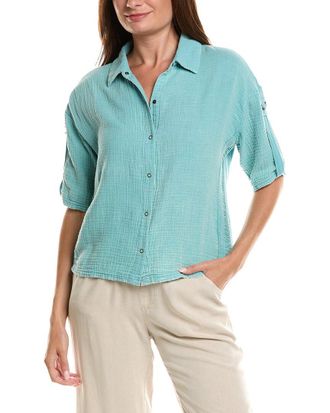 Xcvi Kaleo Snap-Up Blouse