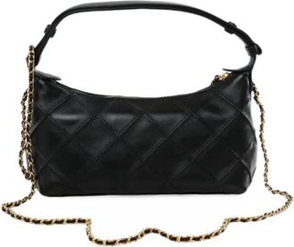 Tory Burch Bolso de hombro acolchado con pliegues - Bags - Mujer - Negro - ONE SIZE