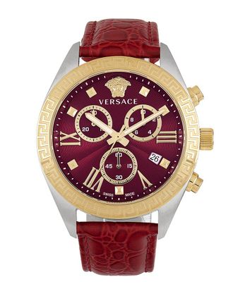 Versace Womens Greca Chrono Watch