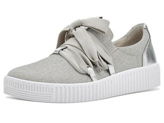 Gabor 83.333 Womens Shoes Silver : UK 8.5 (US Womens 11) B - Medium, Suede