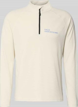 Halo Longsleeve mit Stehkragen und Rei&szlig;verschluss Modell SORONA in Offwhite, Gr&ouml;&szlig;e XXL