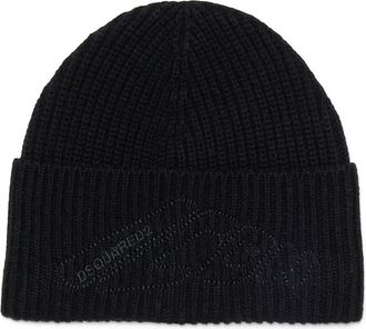 Dsquared2 Beanies, unisex, Black, Size: L Icon Beanie